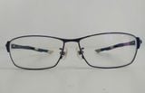  Gọng kính titanium màu xanh navy tím than I-Athlete (IA-472). Gọng đẹp, độ mới cao, không một vết xước. 