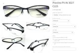  Gọng kính màu đen nửa viền PIOVINO (PV-IN3027 C116). 