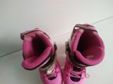  Patin màu hồng trắng Flying Eagle size 34 co giãn 37 (Tầm chân size 32 vẫn đi tốt). 