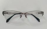  Gọng kính titanium màu bạch kim hun khói SLIVER COLLECTION 