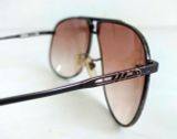  Kính râm titatium dáng phi công màu ghi hun khói Carven Paris hàng chục năm tuổi của Pháp. 