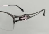  Gọng kính titanium màu bạch kim hun khói SLIVER COLLECTION 