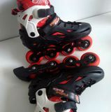  Patin màu đen và màu đỏ Flying Eagle size 38 co giãn 42 (chân từ size 34 35 đã có thể đi tốt) 