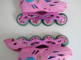  Patin màu hồng dành cho trẻ em Cougar size 32 co giãn 35 (Các bé size 30 vẫn đi tốt) 