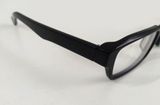  Gọng kính màu đen RECS làm thủ công từ Nhật Bản. Gọng đầm, đeo ôm chắc chắn. 