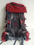 Balo 45+10 lít đa dụng dùng cho du lịch phượt màu đỏ đun Dueter thương hiệu Đức (Sx tại VN). 