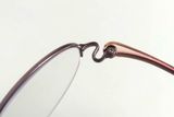  Gọng kính nửa viền titanium mầu phớt hồng J-SPIRIT thương hiệu ＡＭＩＰＡＲＩＳ(Made in Japan 