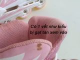  Patin màu hồng trắng Cougar size 34 co giãn 37 độ mới cao (Chân tầm 31 32 vẫn đi vừa tốt) 