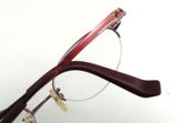  Gọng kính nửa viền titanium mầu phớt hồng J-SPIRIT thương hiệu ＡＭＩＰＡＲＩＳ(Made in Japan 