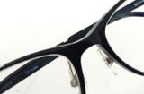  Gọng kính màu đen càng kim loại màu hun khói Trans Continent. Độ mới cao. Gọng đẹp, dáng vuông nam tính 