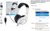  Tai nghe headphone Samsung mã SHS-150UW 