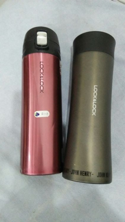  Thanh lý 2 bình giữ nhiệt lock n lock 