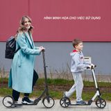  Xe Scooter màu xám bạc dành cho người lớn của OXELO 