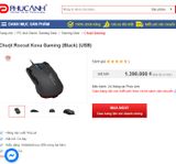  Chuột máy tính game Roccat Kova Gamming 