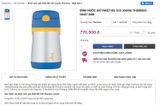  bình 1 giữ nhiệt trẻ em Thermos của Nhật  350ml và bình uống nước trẻ em Richell 