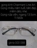 Gọng kính Charmant Line Art. Gọng nhiều năm tuổi, bền đẹp, mềm dẻo, nhẹ 