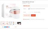  Mặt nạ trị liệu bằng ánh sáng Led của Bella (Hàn Quốc). 