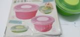  Bộ hai tô đựng thực phẩm Silicone (Có thể gấp gọn) (chưa sử dụng). 