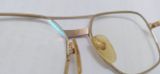  Gọng kính cổ Dunhill hàng chục năm tuổi. Gọng có nước mạ màu vàng tây siêu đẹp 