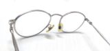  Gọng kính cổ điển Gucci. Gọng đẹp, chất, màu bạch kim có viền vân đá quý đẹp tinh tế. 
