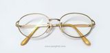  Gọng kính Charmant màu vàng tây đẹp. Gọng nhiều năm tuổi, nhưng rất chắc chắn, đẹp tinh tế 