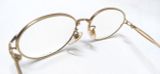  Gọng kính Charmant màu vàng tây đẹp. Gọng nhiều năm tuổi, nhưng rất chắc chắn, đẹp tinh tế 
