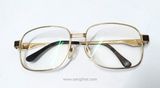  Gọng kính mạ vàng 22k Belluno Monel, nước mạ đẹp không bai màu, gọng tạo sự sang trọng đẳng cấp 