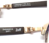  Gọng kính Zoff màu đỏ cánh sen đẹp sang trọng. 