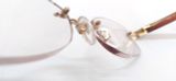  Gọng kính 3 mảnh mạ vàng 23K của Daniel Swarovski (made in Autria) đẹp như mới. 