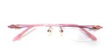  Gọng kính 3 mảnh titanium màu hồng cánh sen Sunfire thương hiệu Hàn Quốc 