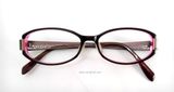  Gọng kính nữ titanium màu mận chín Prisma của thương hiệu Charmant 