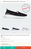  Giày đi bộ, giày lười Adidas chuẩn xịn màu xanh tím than size 37 1/2 (mới sử dụng 2 3 lần) 