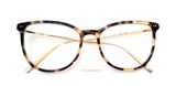  Gọng kính mắt mèo Warby Parker màu vàng tay bóng. Gọng đẹp, độ mới cao, nước mạ không bai màu. 