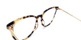  Gọng kính mắt mèo Warby Parker màu vàng tay bóng. Gọng đẹp, độ mới cao, nước mạ không bai màu. 