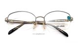  Gọng kính titanium nửa viền đen Jun Ashida nội địa Nhật Bản. 