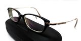  Gọng kính Nice (Italy Design) nhập khẩu bởi Vnoptic. Gọng màu đen, càng kính có nước mạ màu vàng tây đẹp. 