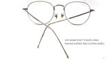  Gọng kính Owndays (JD1013K-8S C3) màu bạch kim có viền đen. Gọng đẹp, bền chắc chắn 