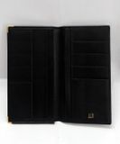  Ví da dài Dunhill hàng xách tay từ Italy sản xuất. Ví da mềm mại, đường chỉ đẹp. 