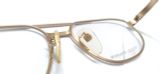  Gọng kính màu mạ vàng nhẹ titanium Fiat Lux của Nhật. Gọng mới 100%, mềm nhẹ. 