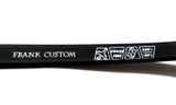  Gọng kính màu đen Frank Custom (Made in Korea). 