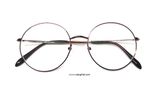  Gọng kính tròn màu nâu Julian (Made in Korea). 