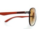  Kính râm màu hun khói Rayban. Tròng kính đẹp không xước. 