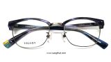  Gọng kính màu vân đá hơi có sắc tím Sousot (mới chưa sử dụng). 
