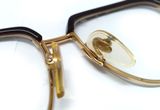  Gọng kính kiểu cổ điển màu vàng tây Focal (của Nhật). 