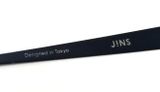  Gọng kính nửa viền màu xanh hun khói Jins (Thương hiệu Nhật Bản) 