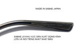  Gọng kính màu đồi mồi mai rùa nâu nhẹ Premium (Made in Sabae Japan)(MIP-M032.) 