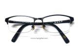  Gọng kính nửa viền màu đen Owndays. Gọng đẹp độ mới cao, đeo ôm chắc chắn 