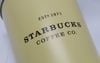  Cốc cách nhiệt Starbucks màu vani dung tích khoảng 500ml. 