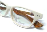  Gọng kính màu trắng càng vân gỗ Mike Nuosl (Hand made in Japan). (Mới 100%). 