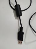  Tai nghe màu đen có micro sử dụng zắc cắm USB Microsoft LX-3000. 